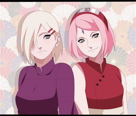 Adult Ino And Sakura By Tantoki On Deviantart