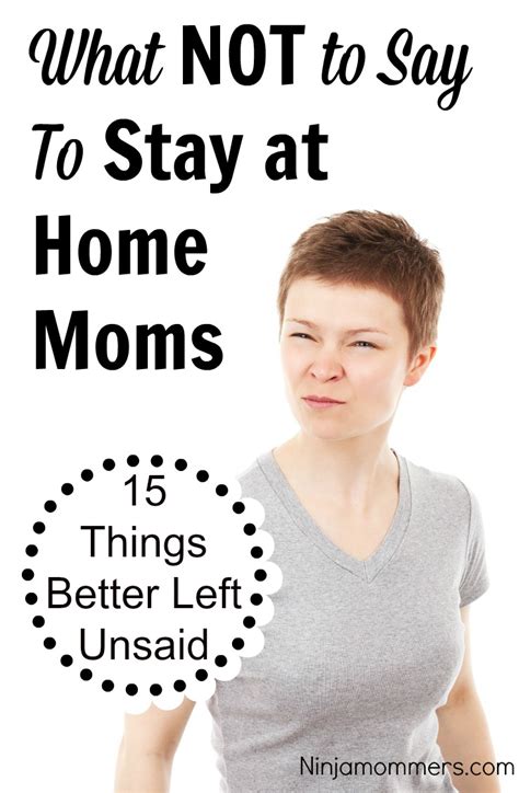 What Not To Say To Stay At Home Moms 15 Things To Avoid