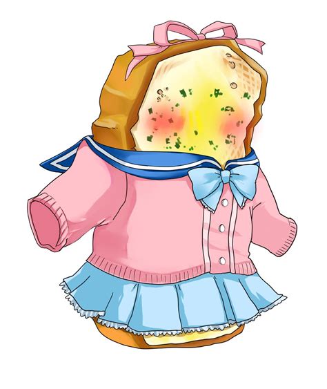 Garlic Bread Anime Girl