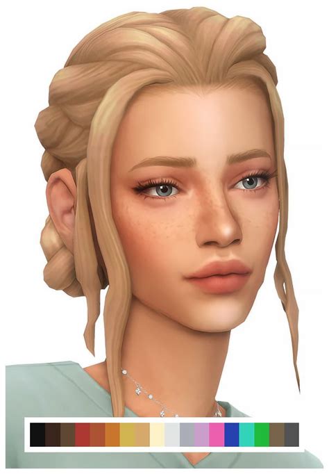 Maxis Match Cc World Sims Hair Sims 4 Characters Sims 4 Cc Skin