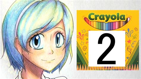 How To Shade Anime Hair With Colored Pencils Tutorial How To Color