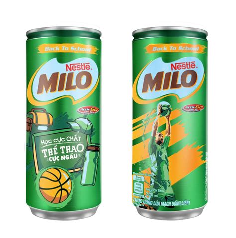Nestlé Milo Back To School 2018 Limited Edition On Packaging Of The