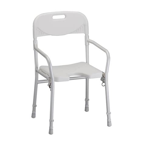 Designed in 1928, marcel breuer's cesca chair married traditional craftsmanship with industrial methods and materials to help make. Folding Shower Chair With Arms - LOW PRICES