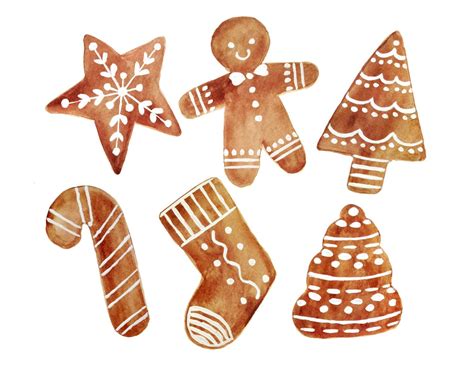 Christmas clipart, christmas cookies clipart, cookies clipart, baking clipart, bakery clipart ...