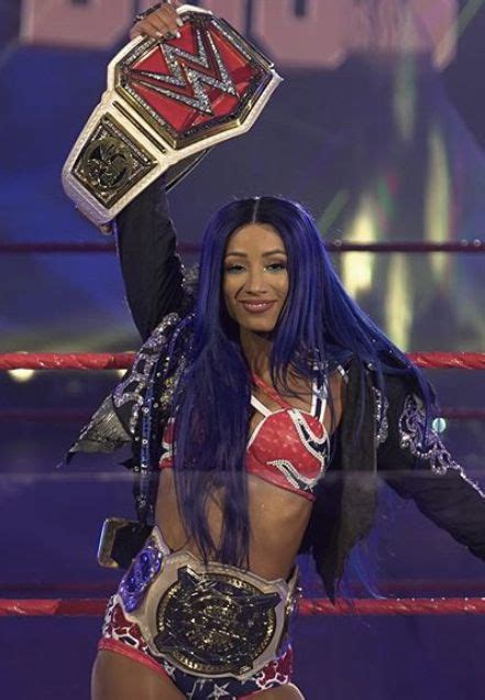 sasha banks is new raw women champion and one half of women tag team champion tv show outfits