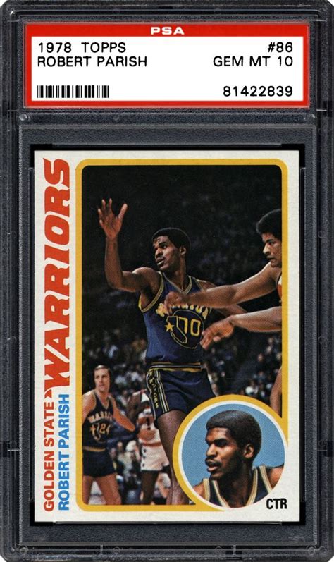 1978 Topps Robert Parish Psa Cardfacts®