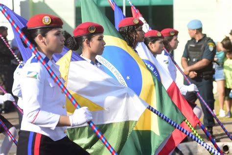 Desfile Da Independ Ncia Do Brasil Re Ne Mil Pessoas Em Boa Vista