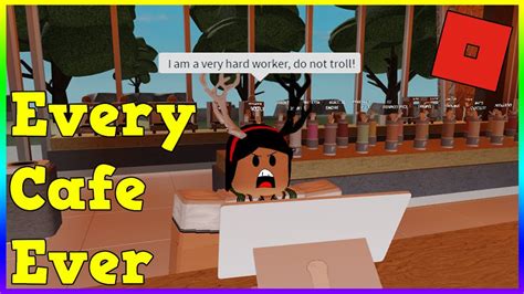 Every Roblox Cafe Ever Youtube