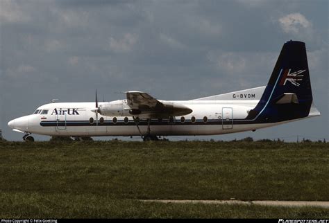 G Bvom Air Uk Fokker F27 500 Friendship Photo By Felix Goetting Id