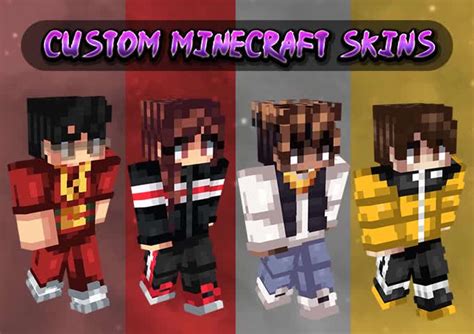 Make You A Custom Minecraft Skin By Jentex Fiverr