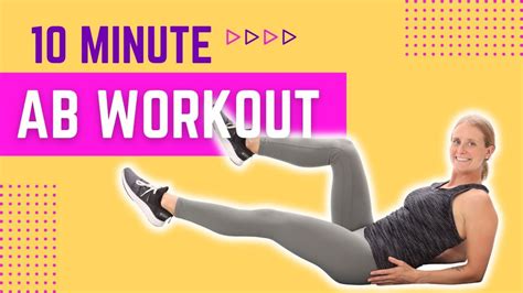 10 Minute Ab Workout Youtube