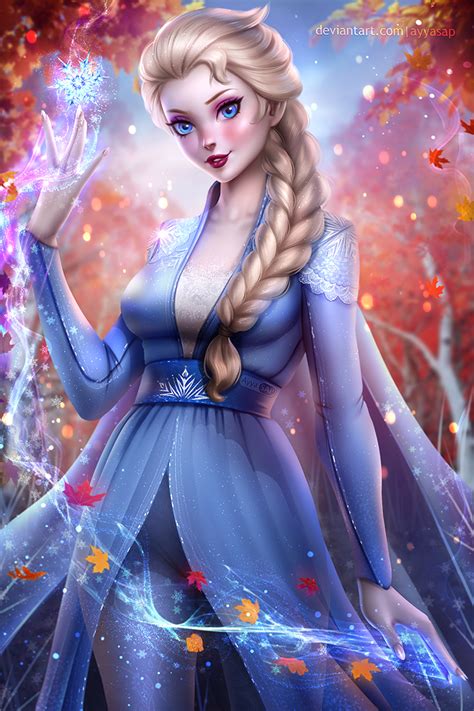 Queen Elsa Frozen 2 By Ayyasap On Deviantart