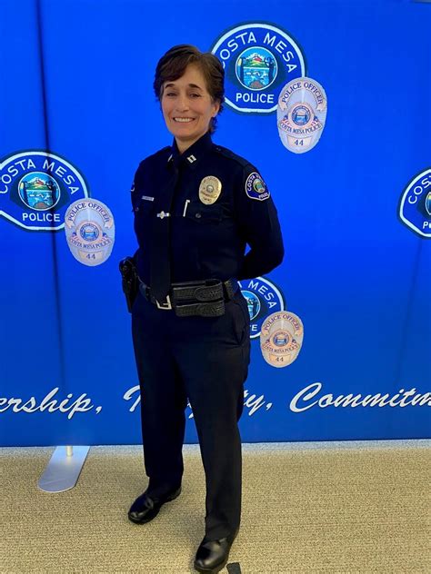 Joyce LaPointe sworn in as Costa Mesa Police's first-ever female