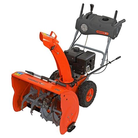 Yardmax Yb6770 26 In 212 Cc Two Stage Self Propelled Gas Snow Blower