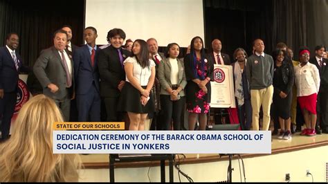 Barack Obama School For Social Justice Holds Dedication Ceremony