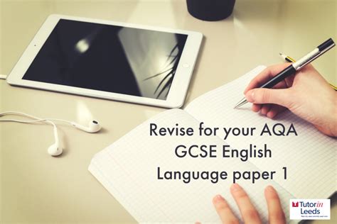 Aqa Gcse English Language Paper Revision Guide Tutor In