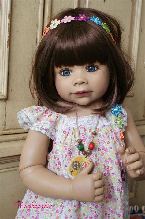 Cute Masterpiece Doll Rory Saffron By Monika Levenig Real Baby Dolls