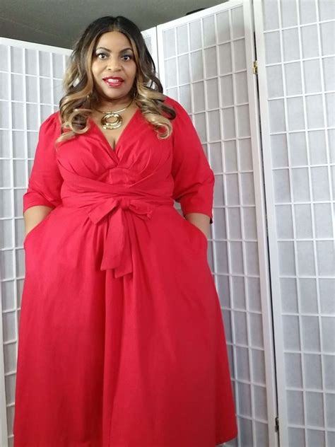 the ten hottest red plus size dresses to steam up summer cultured curves
