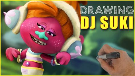 Home / dj suki in trolls. Drawing DJ Suki from the Trolls Movie - Kids Coloring Book ...