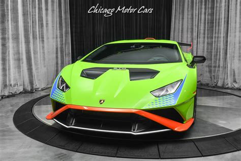 Used 2021 Lamborghini Huracan Sto Coupe Only 1k Miles Incredible Spec