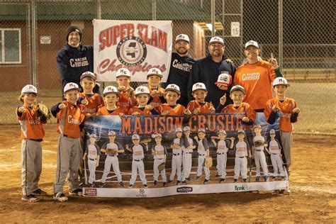 Grand Slam Sports Tournaments Baseball Madison Crushers 8u Aaa Kp