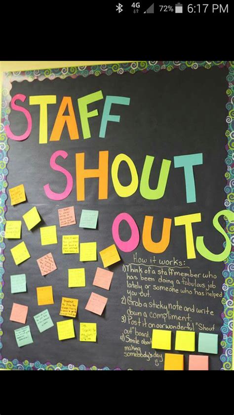 A fun outdoor activity for a hot day. Staff shout outs … | Teacher appreciation week, Staff ...