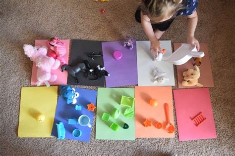 9 Color Sorting Activities To Teach Toddlers Colors Gone With My