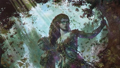 Elysia Grove Dryad Is A Sexy Powerful Addition To Mtg In Theros