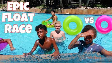 Epic Pool Race Challenge🏊‍♀️ Weekend Fun🔆 Island Vlogs Youtube