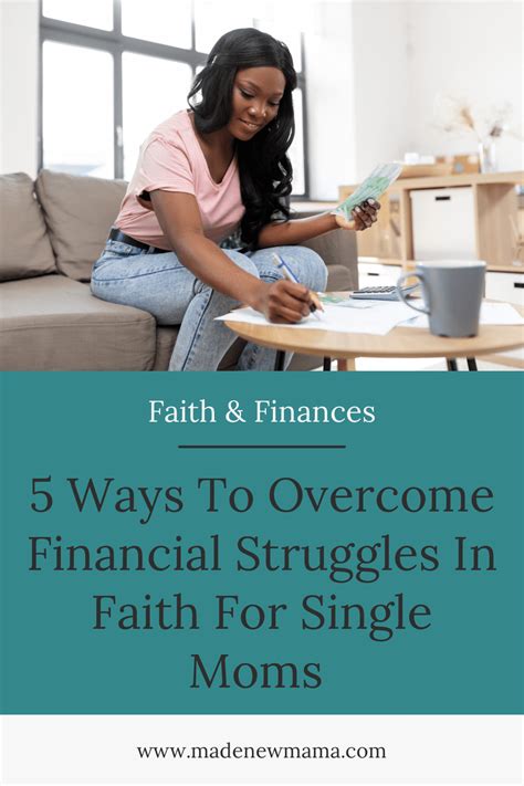 5 Ways To Overcome Financial Struggles In Faith For Single Moms Made
