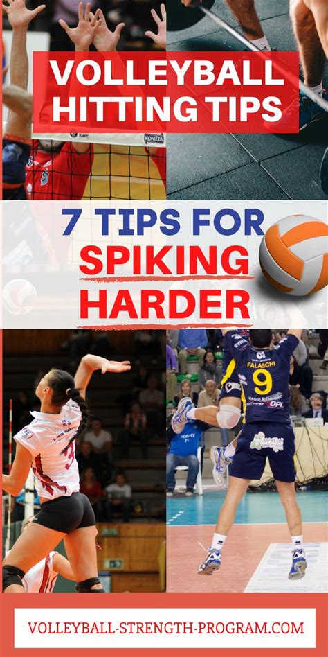 Volleyball Hitting Tips 7 Tips To Spike A Volleyball Harder In 2021 Volleyball Workouts