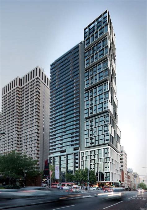 Bates Smart New Elizabeth St Sydney Residential Tower Facade