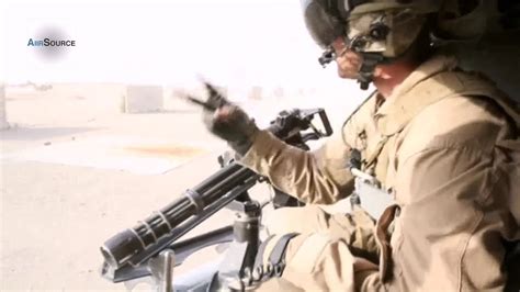 Door Gunner Firing Gau 17a Marine Light Attack Helicopter Squadron