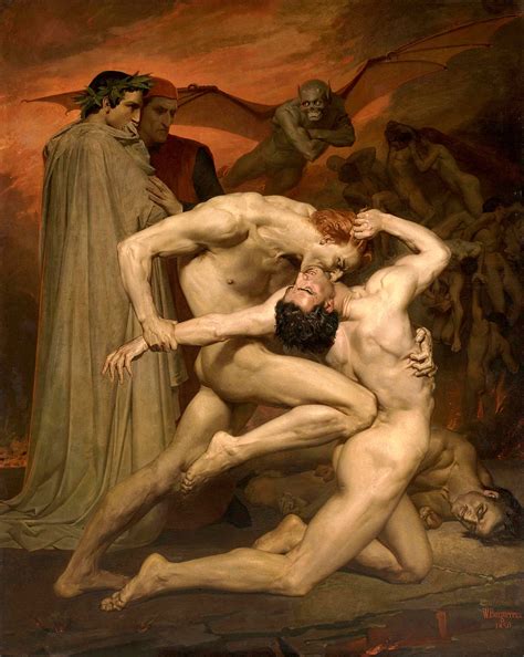 Dante y Virgilio en el infierno La Cámara del Arte
