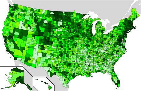The analysed country is : List of United States counties by per capita income ...