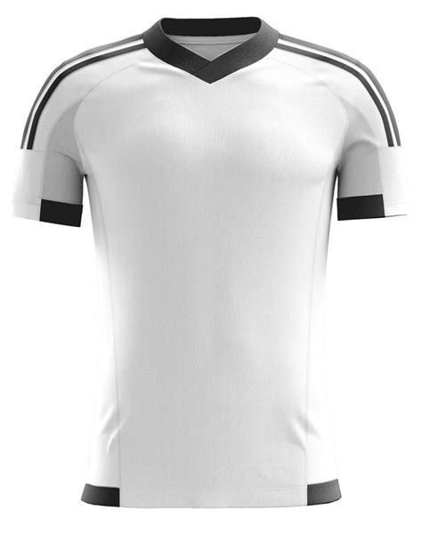 White Soccer Jersey Blank Clean Check It Out Here At Dddsports