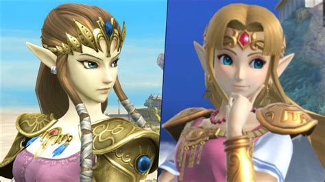 Explicado El Cambio Estético De Zelda En Super Smash Bros