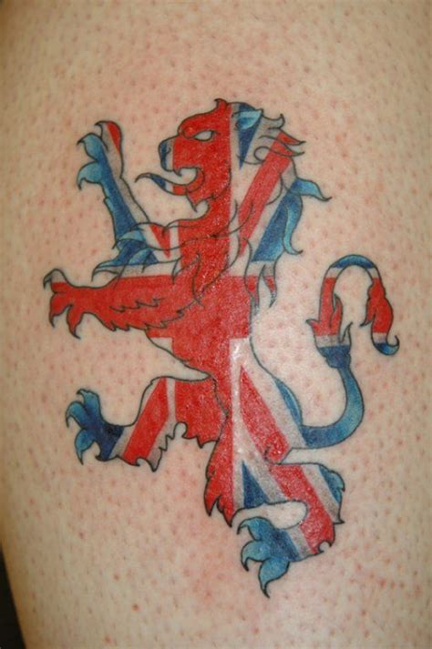 Union Jack Tattoo Patriotic Chameleon Tattoo Custom Tattoo