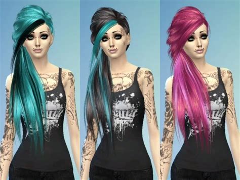 Sims 4 Male Emo Hair Mods Sims 4 Female Red And Black Dress Cc Plmsusa