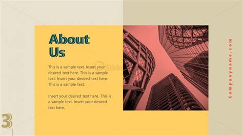 Retro Powerpoint About Us Template Slidemodel