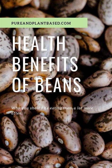 Health Benefits Of Beans And Why You Should Eat Them More Often Health