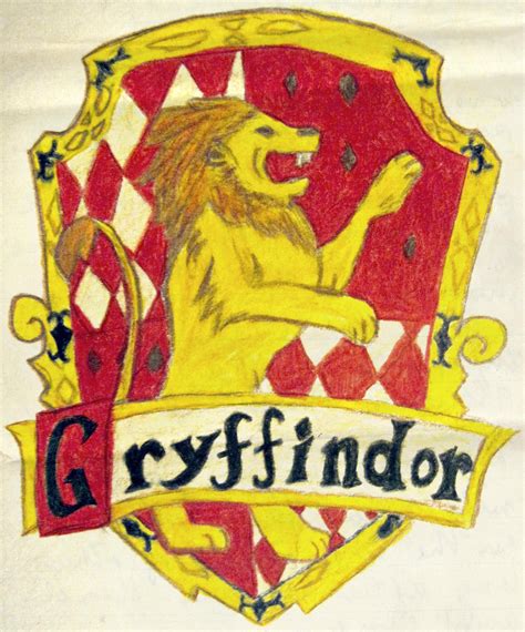Gryffindor House Crest By Euphoria73 On Deviantart