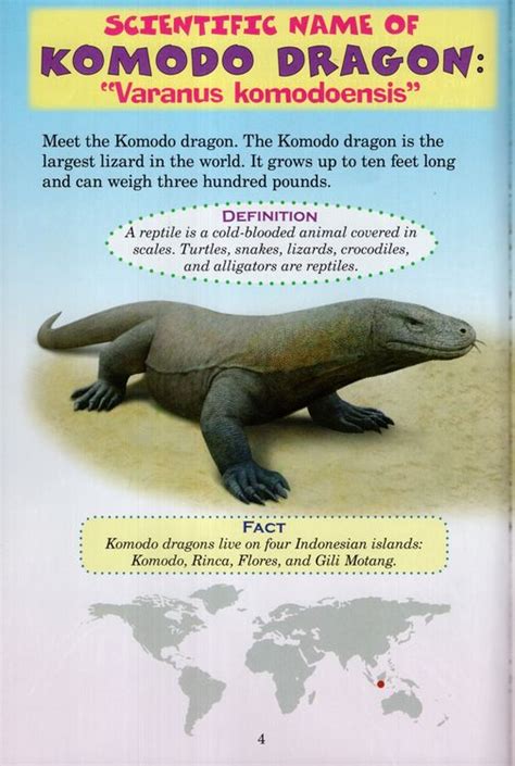 Komodo Dragon Vs King Cobra Book