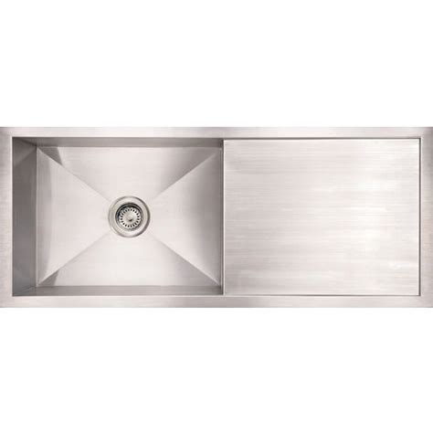 Single Basin Integral Drainboard This One Is Ss And Reversible