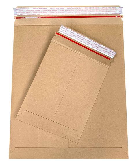 Cardboard Mailer Shipping Envelope Flat Rigid Mailer Choose Size