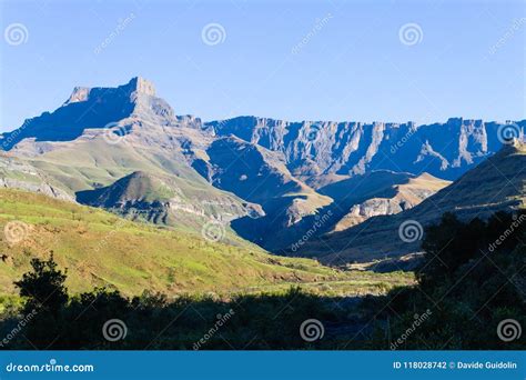 Amphitheatre Royal Natal National Park Drakensberg Mountains Kwazulu