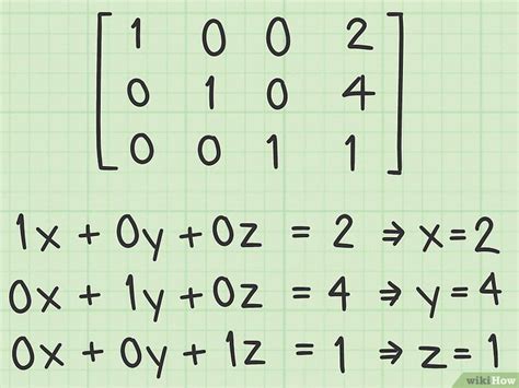 Cómo Resolver Matrices Con Imágenes Wikihow