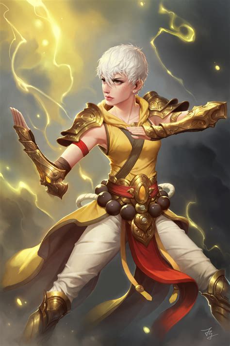 Artstation Monk Of Diablo3 F Y Character Portraits Female