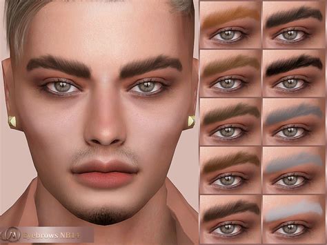 Eyebrows Nb By Msqsims Created For The Sims Emily Cc Finds