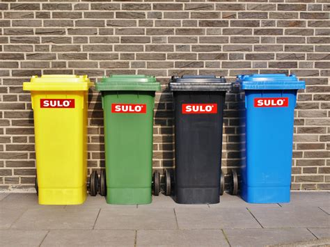 Colour Coded Bins Sales In Oman Waste Handling System Equipment